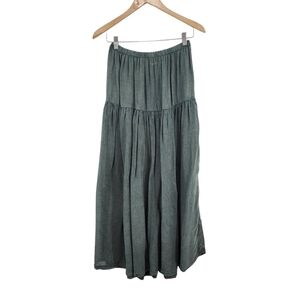 A La Mode Women's Vintage Lightweight Boho Maxi Skirt - OS